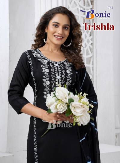 TRISHLA VOL 1 DESIGNER EMBROIDERY SALWAR SUIT WHOLESALER IN INDIA